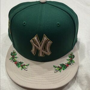 New Era Green Crown Tan Brim 59FIFTY Fitted Cap